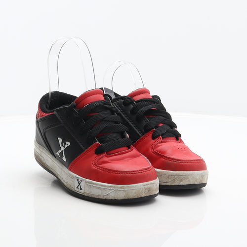 Sidewalk Sports Boys Red Synthetic Trainer UK 11 30
