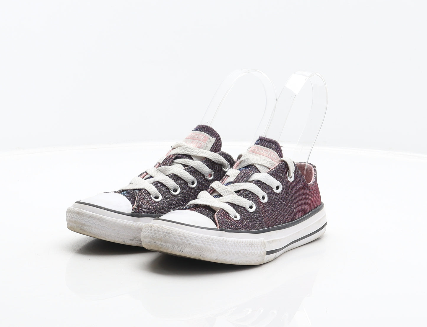 Converse Girls Multicoloured Fabric Trainer UK 11 28