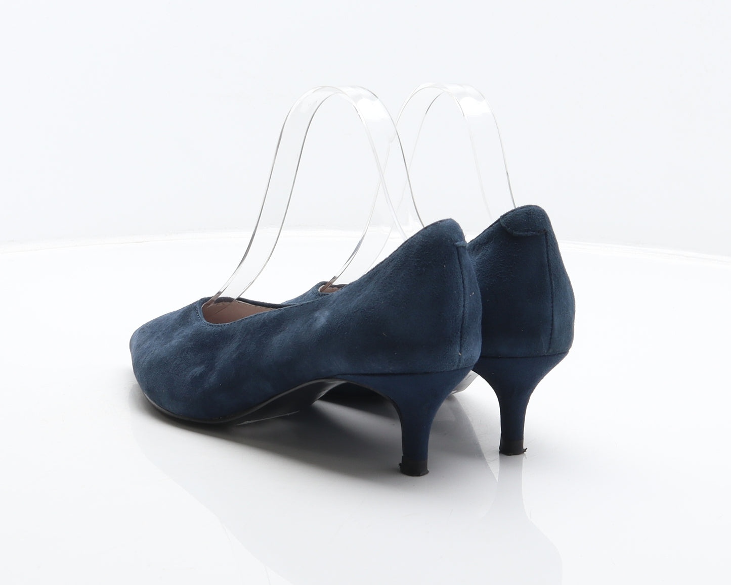 NEXT Womens Blue Suede Court Heel UK 4 37