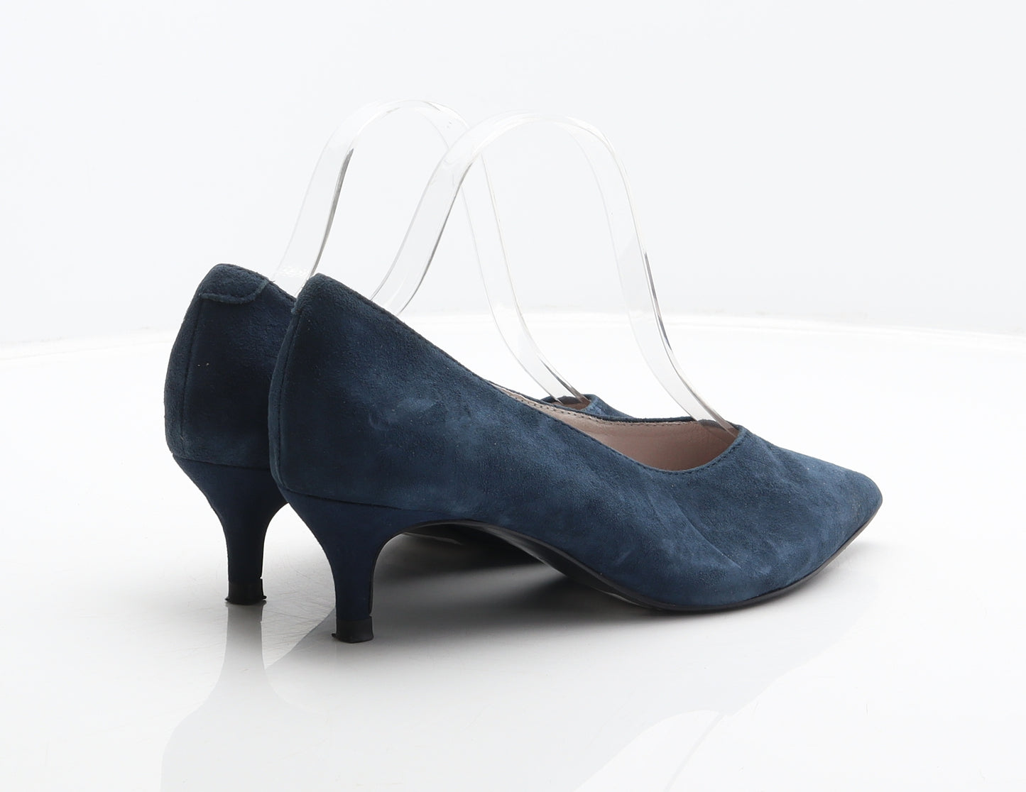 NEXT Womens Blue Suede Court Heel UK 4 37