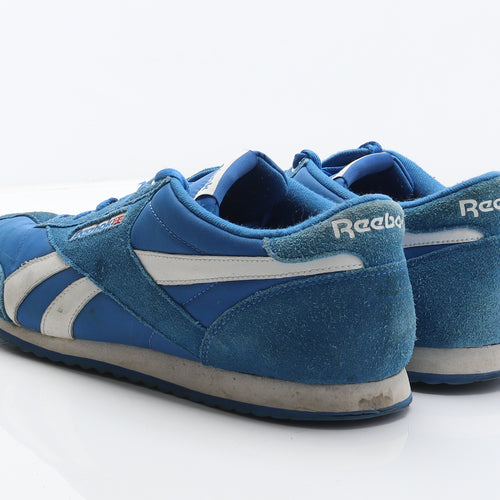 Reebok Mens Blue Suede Trainer UK 11 45.5
