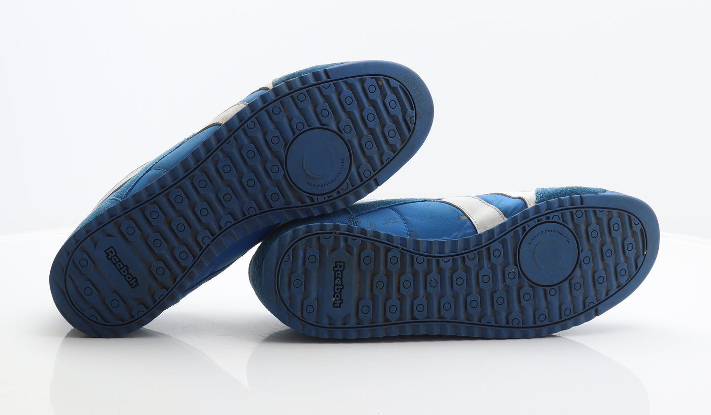 Reebok Mens Blue Suede Trainer UK 11 45.5