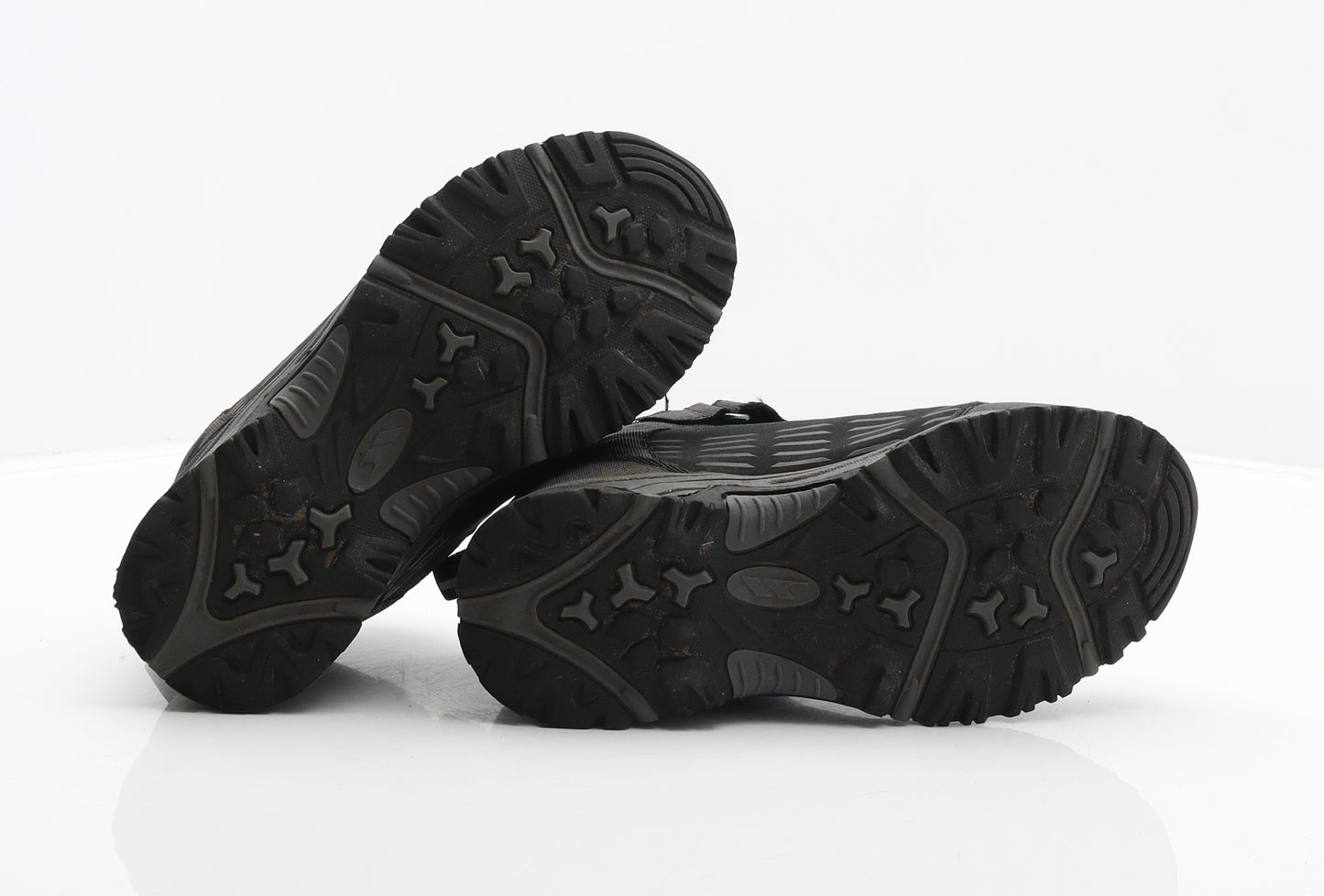 Trespass Boys Black Polyester Trainer UK 1 33