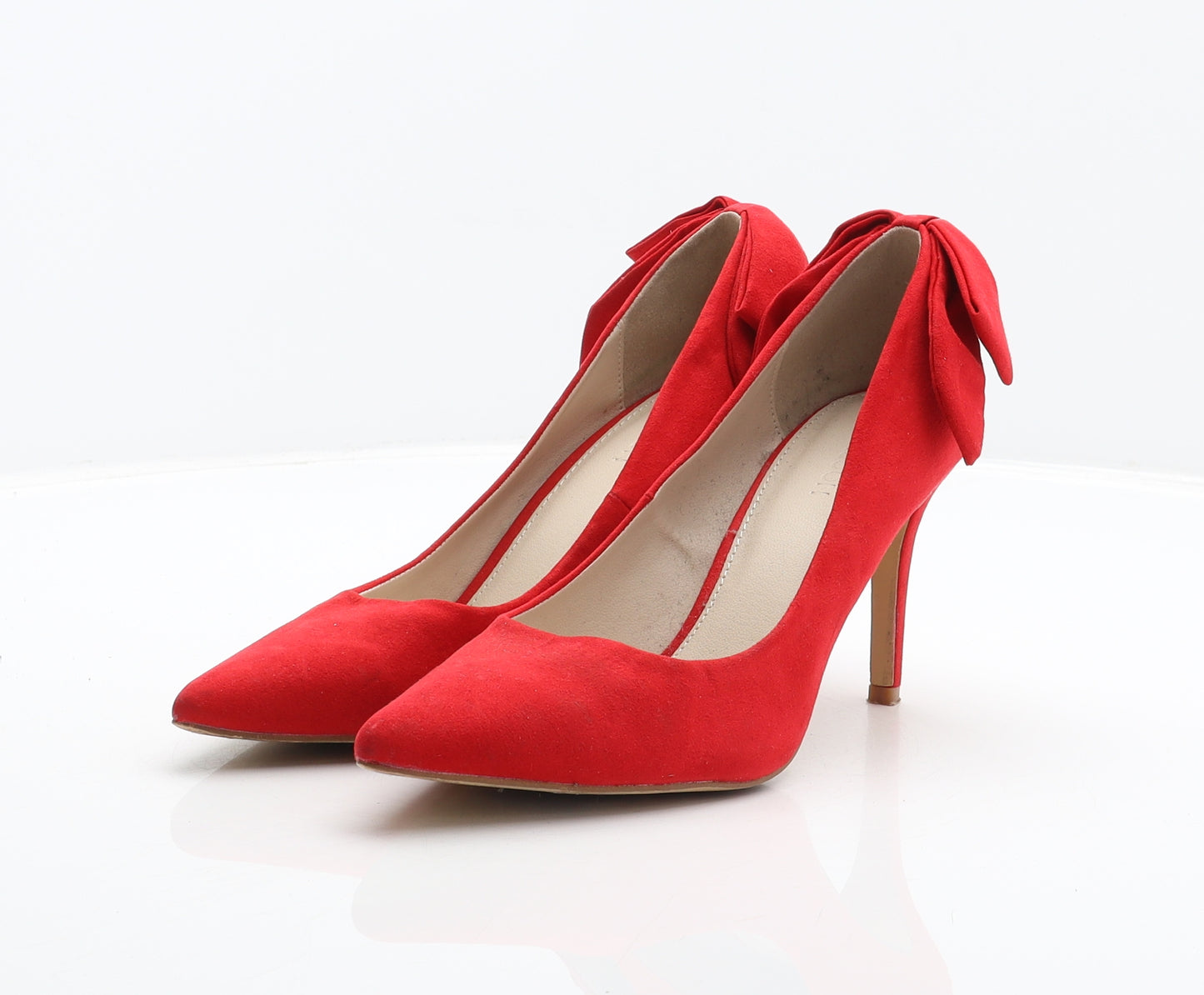 Monsoon Womens Red Polyester Court Heel UK 6 39