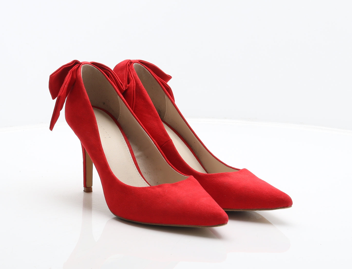 Monsoon Womens Red Polyester Court Heel UK 6 39