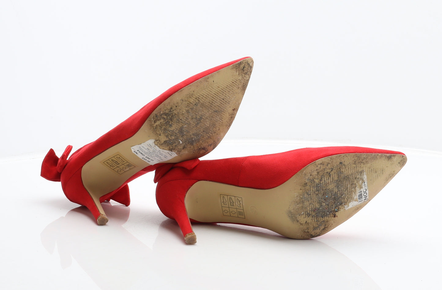 Monsoon Womens Red Polyester Court Heel UK 6 39