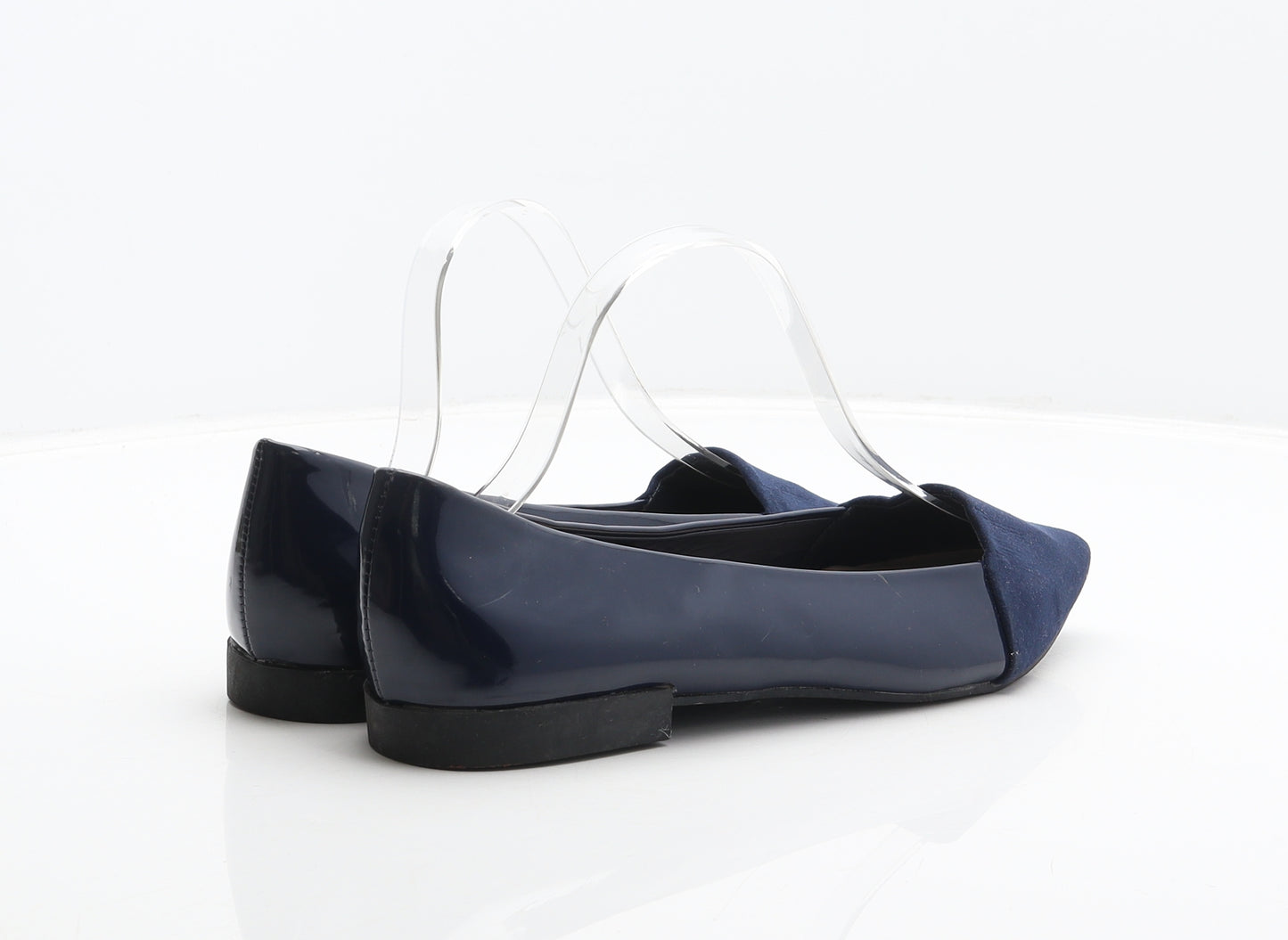 Primark Womens Blue Synthetic Ballet Flat UK 7 40