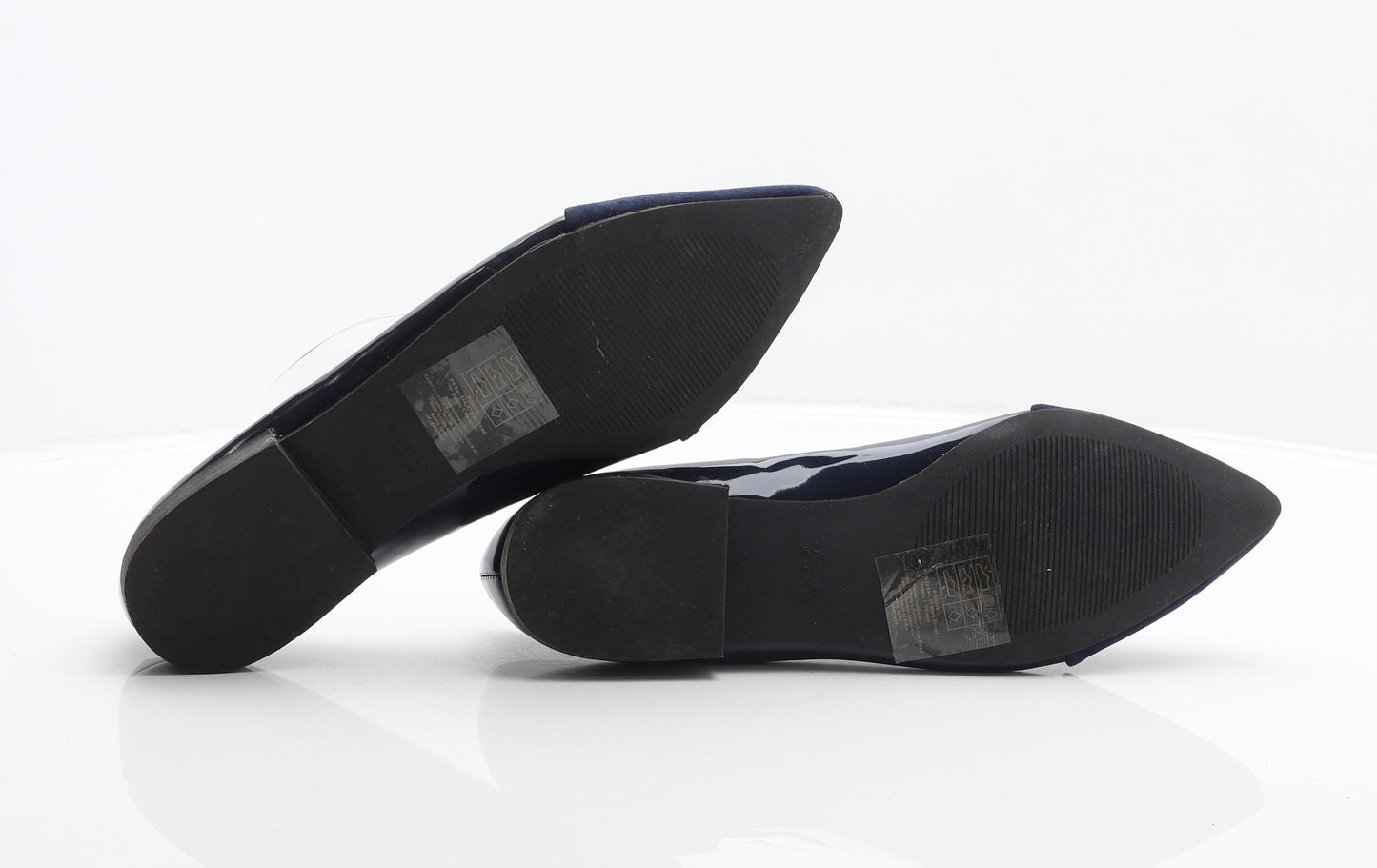 Primark Womens Blue Synthetic Ballet Flat UK 7 40