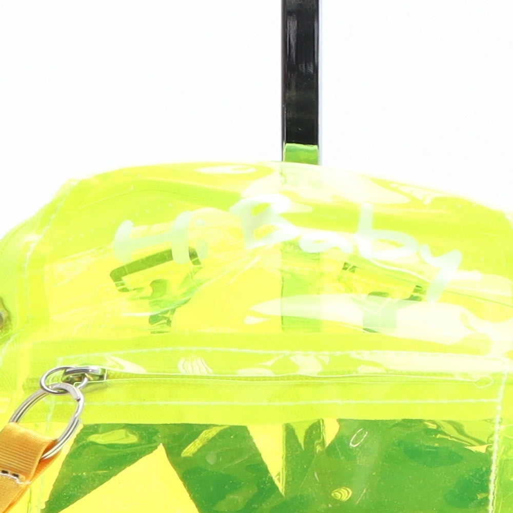 Hi Baby Womens Clear PVC Backpack Size Mini