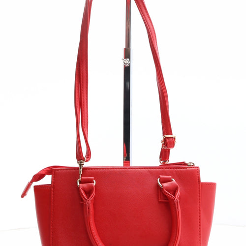 Atmosphere Womens Red Polyethylene Top Handle Bag Size Mini