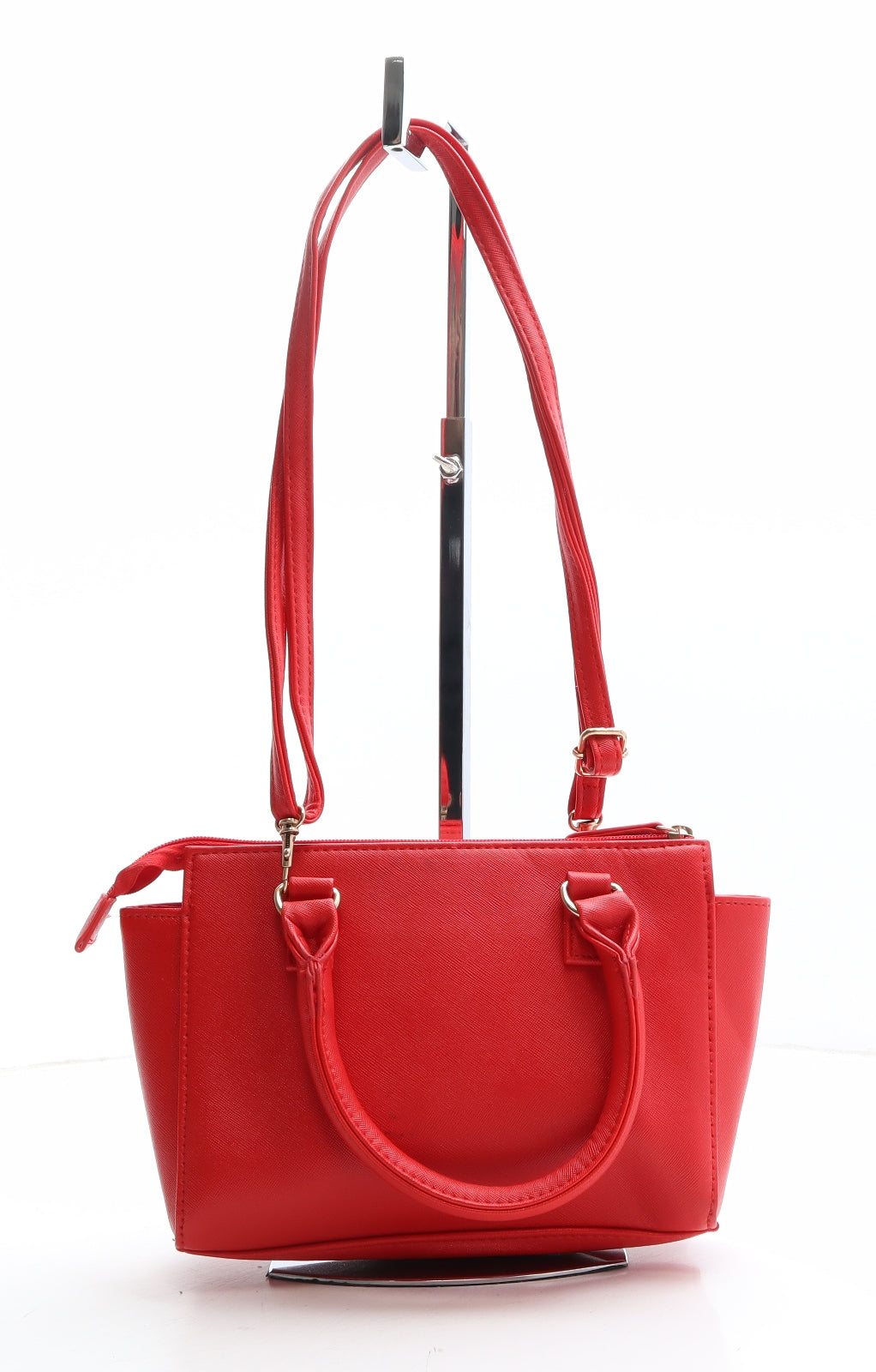 Atmosphere Womens Red Polyethylene Top Handle Bag Size Mini