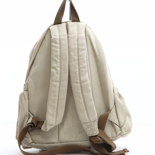 Disney Womens Beige Geometric Cotton Backpack Size Medium - The Lion King