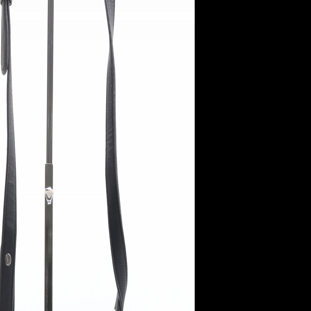 Topshop Womens Black Geometric Polyethylene Pouch Size Mini