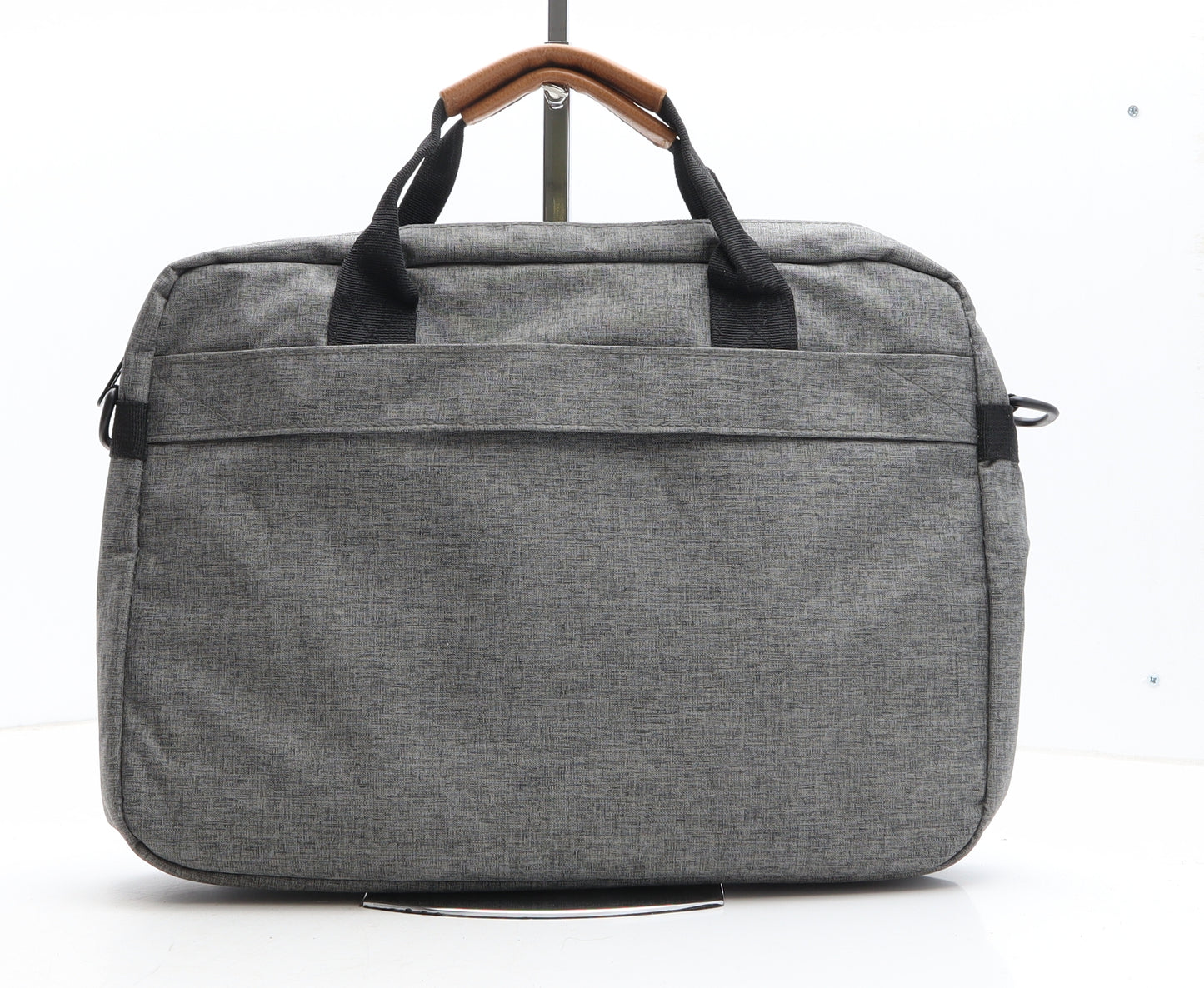 Kalidi Womens Grey Polyester Laptop Bag Size Large