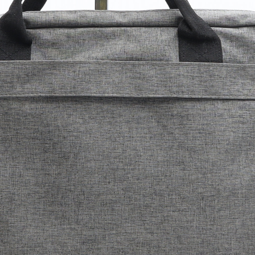 Kalidi Womens Grey Polyester Laptop Bag Size Large