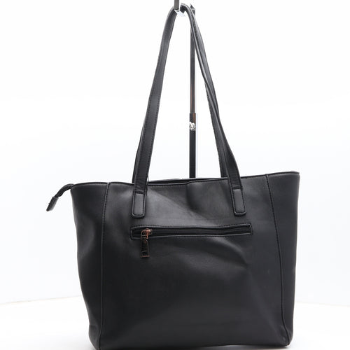 Jenny Fairy Womens Black Polyethylene Shoulder Bag Size Medium