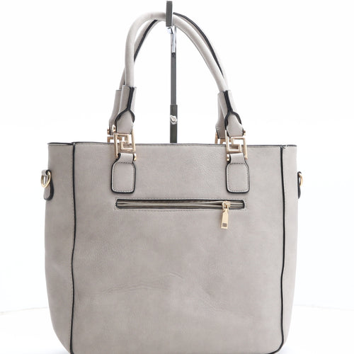 River Island Womens Grey Polyethylene Hobo Bag Size Large