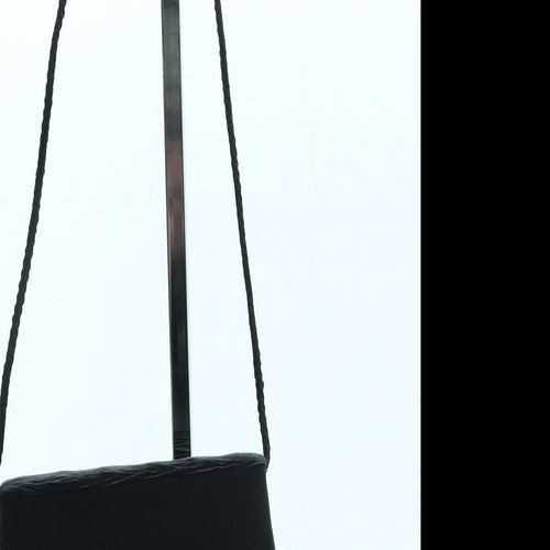 Preworn Womens Black Polyester Crossbody Size Small