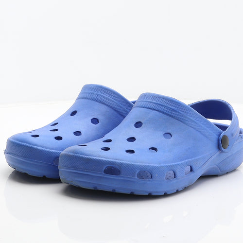 Preworn Mens Blue Synthetic Clog Casual UK 8