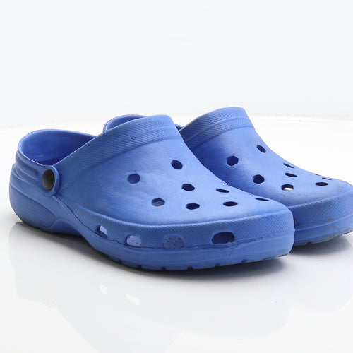 Preworn Mens Blue Synthetic Clog Casual UK 8