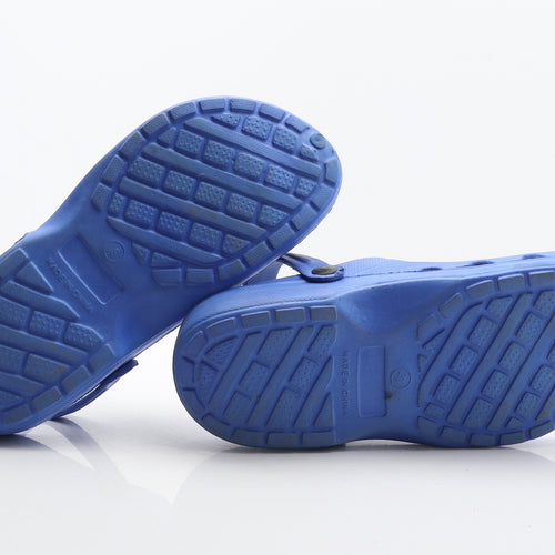 Preworn Mens Blue Synthetic Clog Casual UK 8