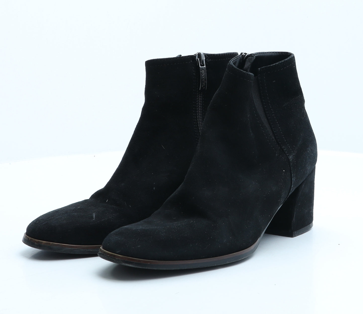 Regarde Le Ciel Womens Black Suede Chelsea Boot UK 7 40