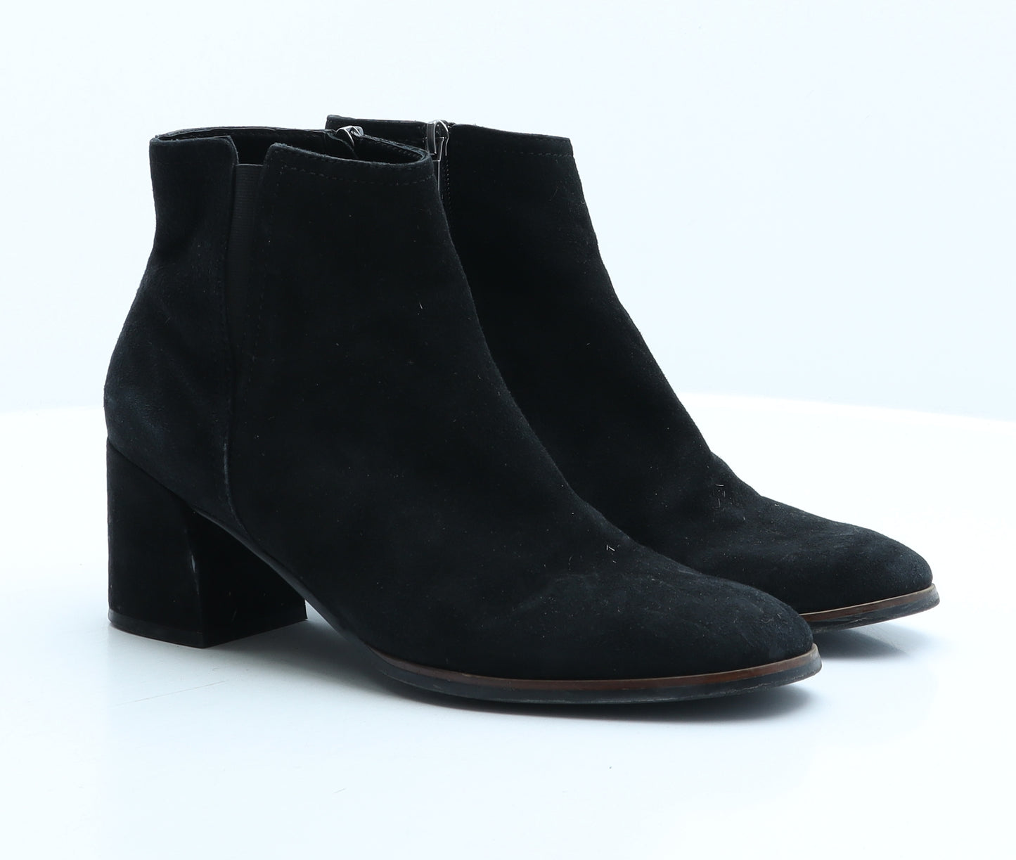 Regarde Le Ciel Womens Black Suede Chelsea Boot UK 7 40