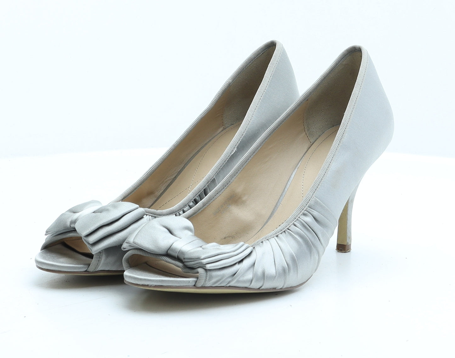 Monsoon Womens Silver Synthetic Court Heel UK 8 41
