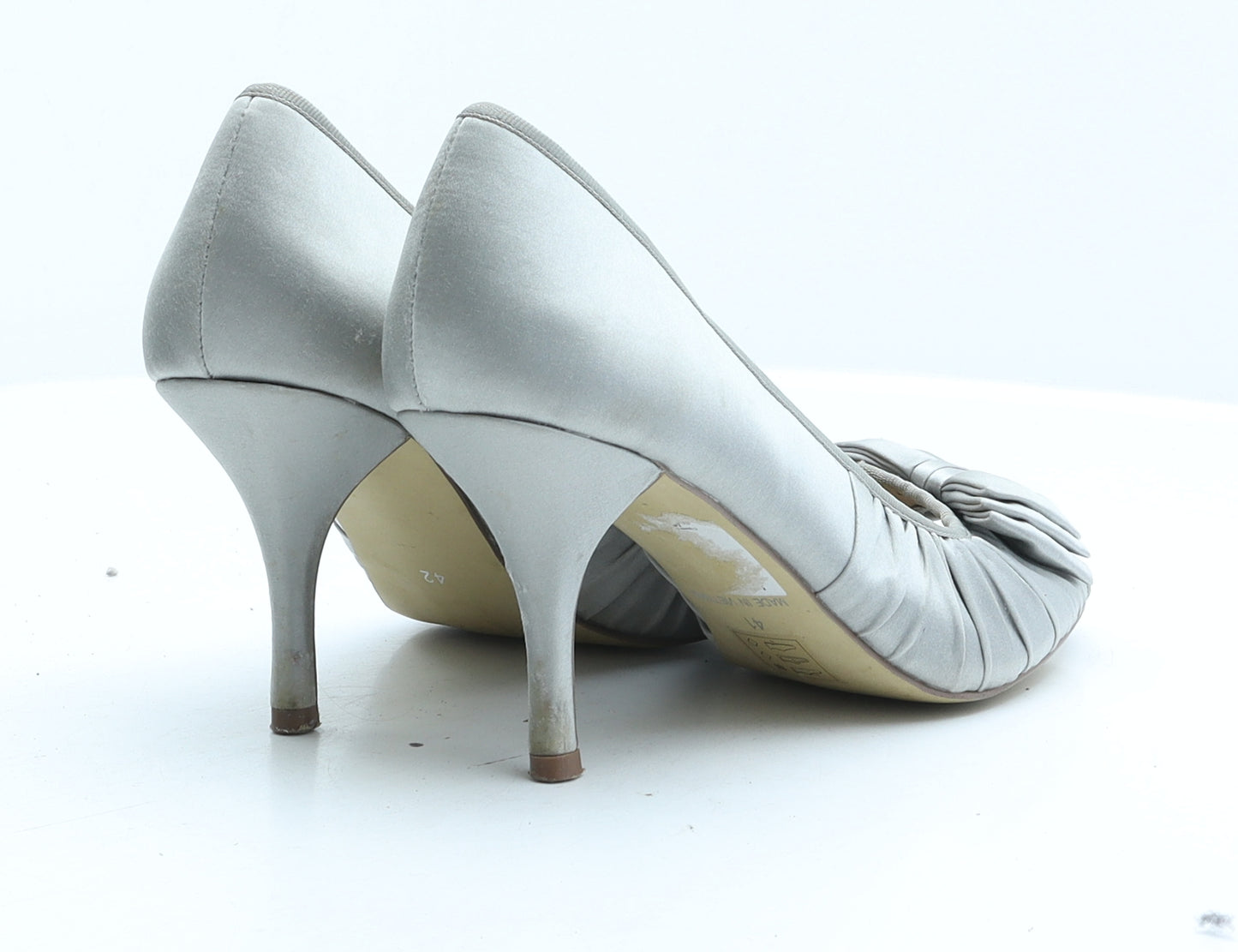 Monsoon Womens Silver Synthetic Court Heel UK 8 41