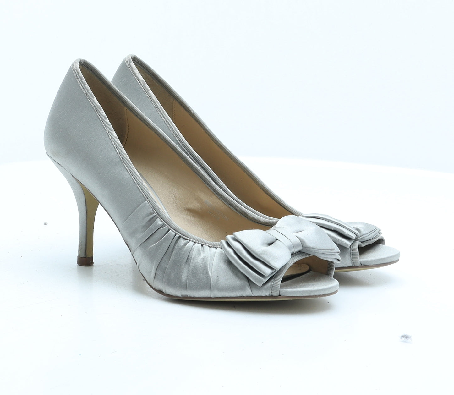 Monsoon Womens Silver Synthetic Court Heel UK 8 41