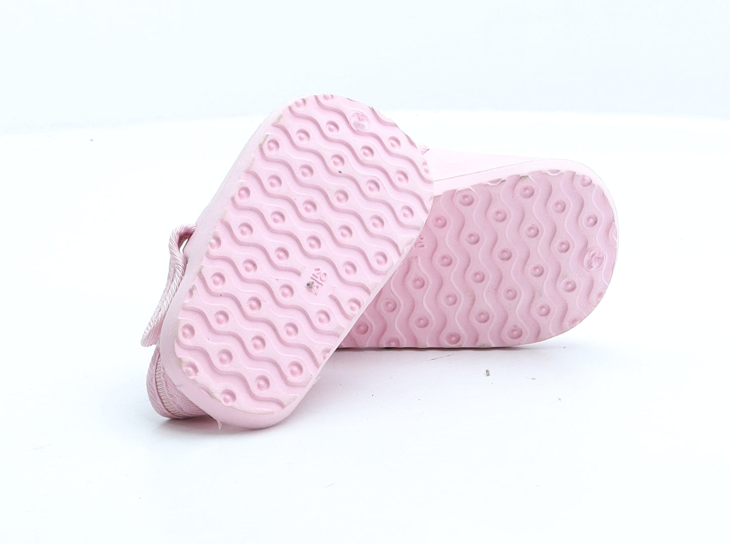 Preworn Girls Pink Rubber Clog Sandal UK 4 20