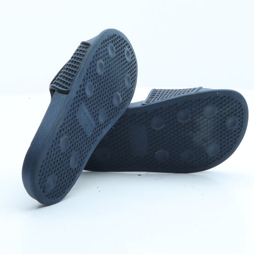 Primark Boys Blue Striped Rubber Slider Sandal UK 11