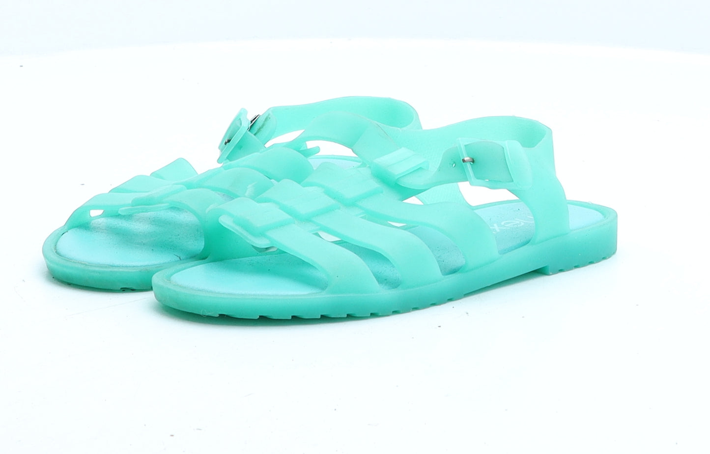 NEXT Girls Green Rubber Fisherman Sandal UK 12