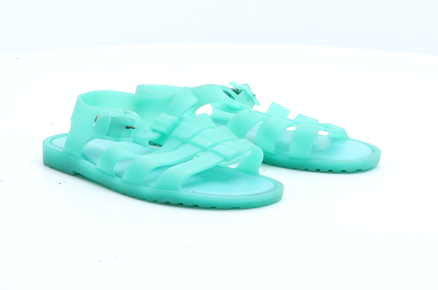 NEXT Girls Green Rubber Fisherman Sandal UK 12