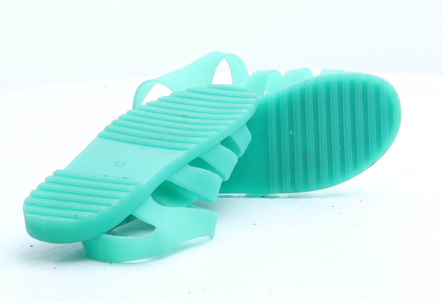 NEXT Girls Green Rubber Fisherman Sandal UK 12