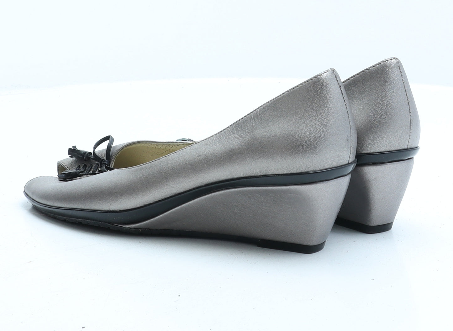 Van Dal Womens Grey Synthetic Court Heel UK 4