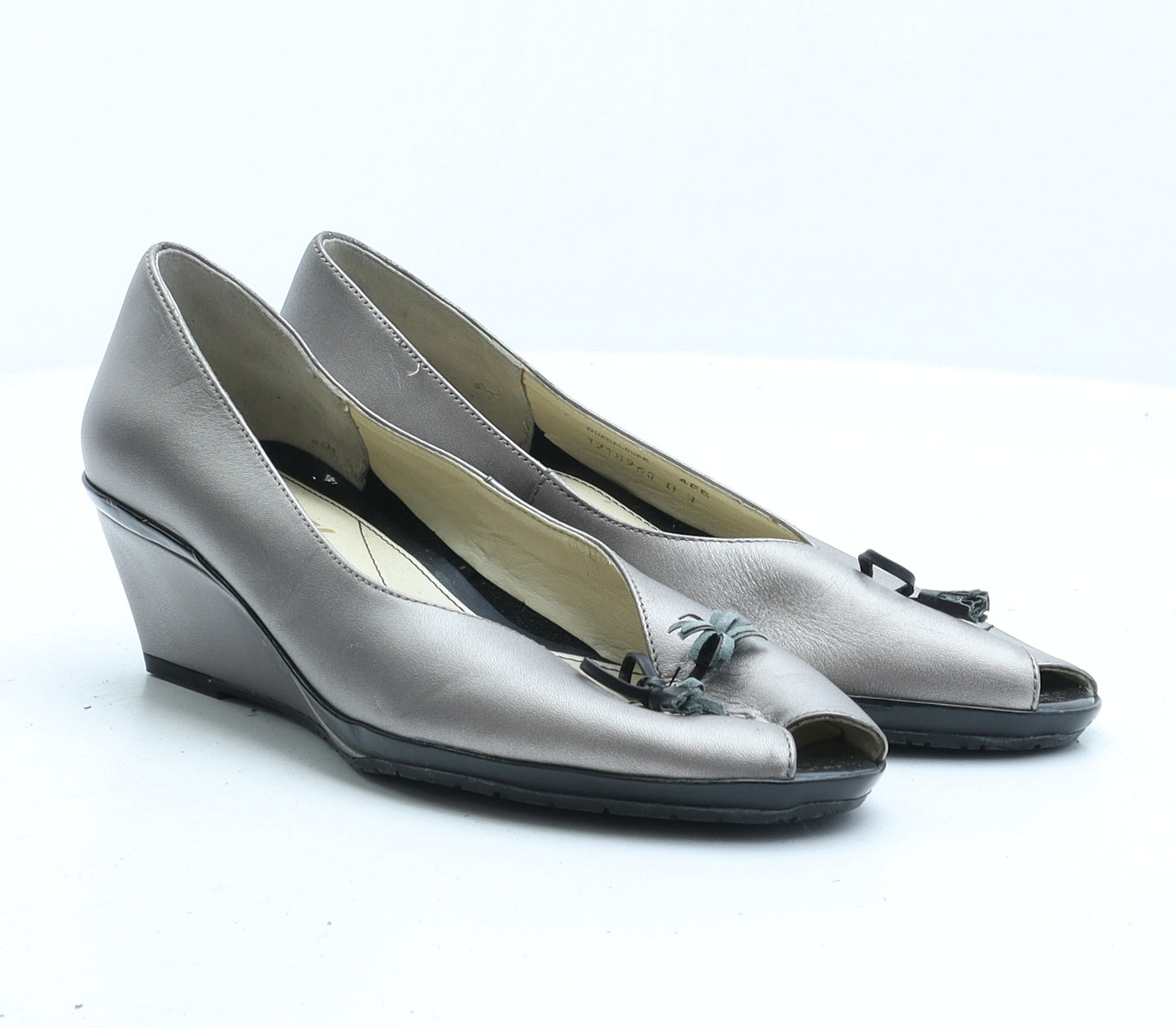 Van Dal Womens Grey Synthetic Court Heel UK 4