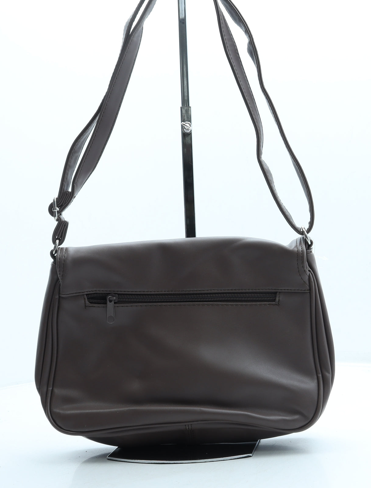 Pavers Womens Brown Leather Crossbody Size Small