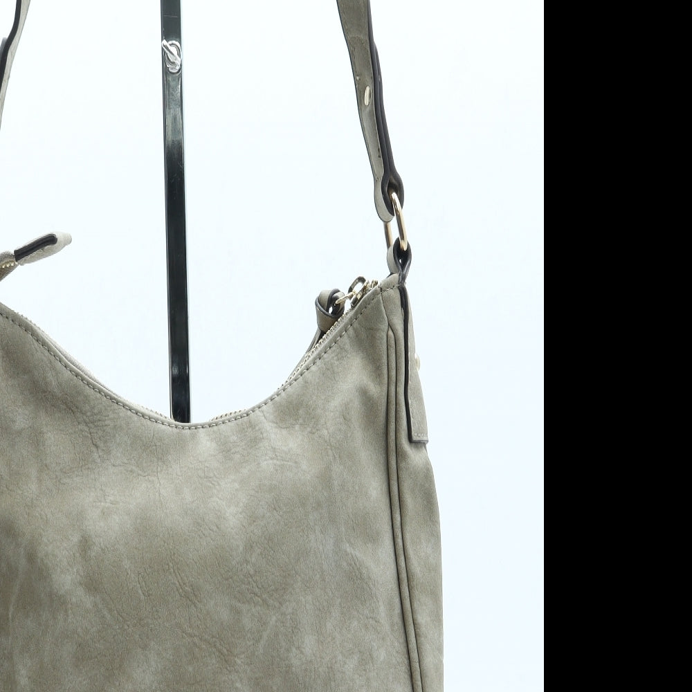 NEXT Womens Beige Leather Crossbody Size Small