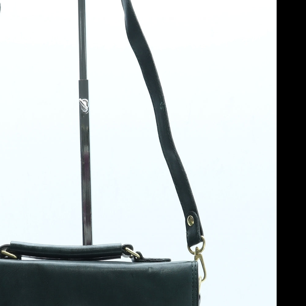 Chiltern Womens Green Leather Satchel/Top Handle Bag Size Small
