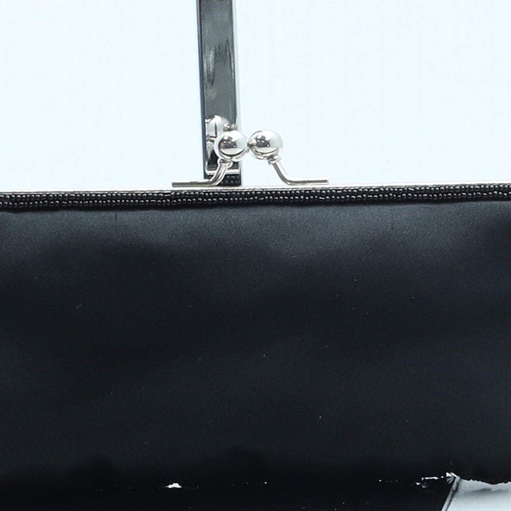 Bijoux Terner Womens Black Polyester Clutch Size Small