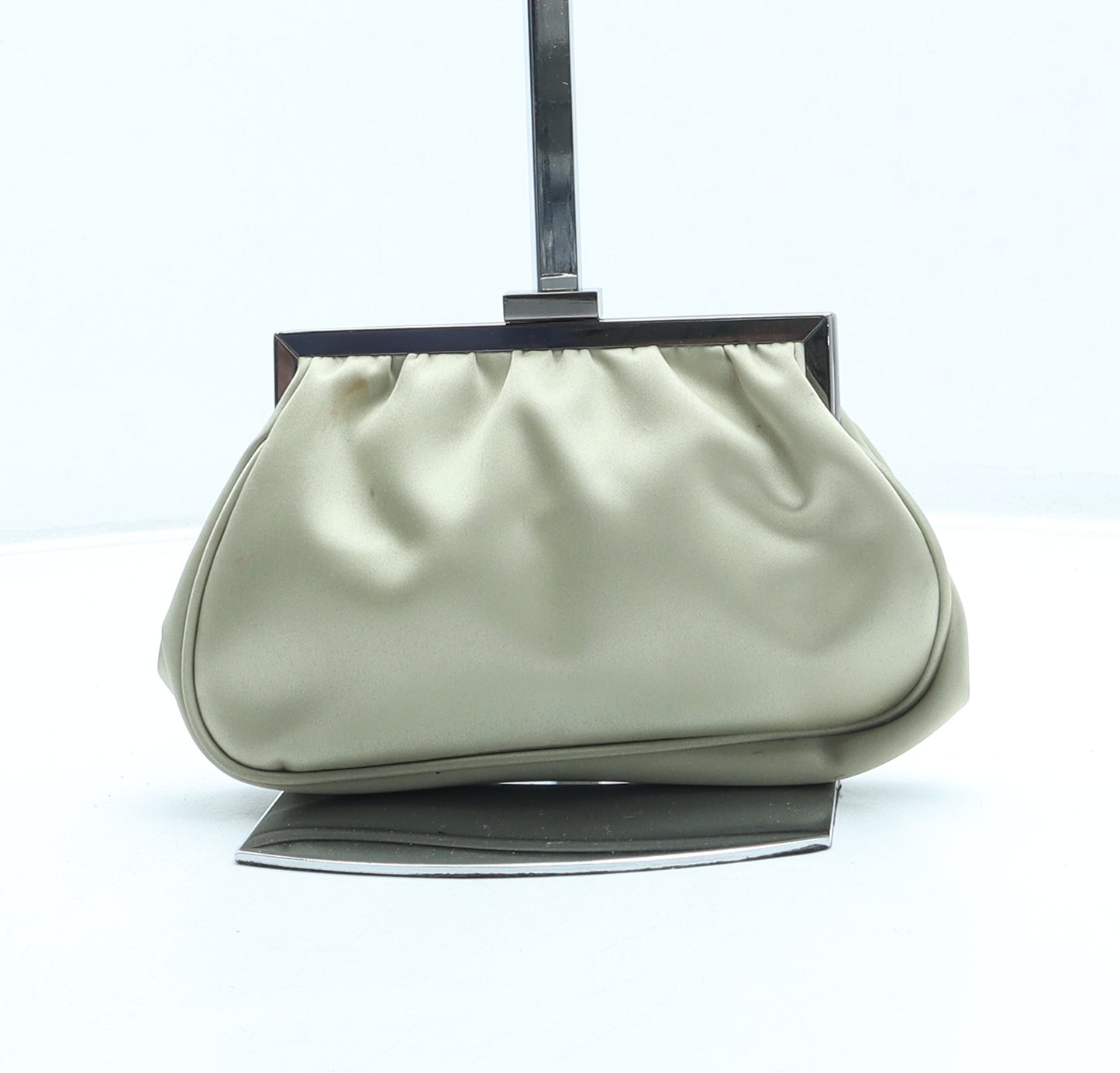 Marks and Spencer Womens Green Polyester Clutch Size Small