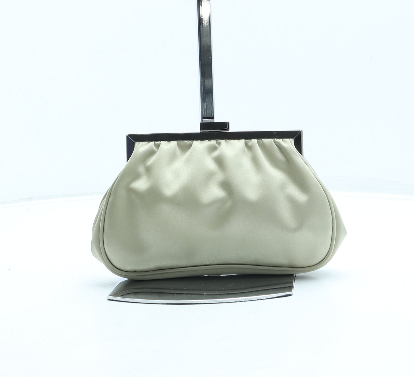 Marks and Spencer Womens Green Polyester Clutch Size Small