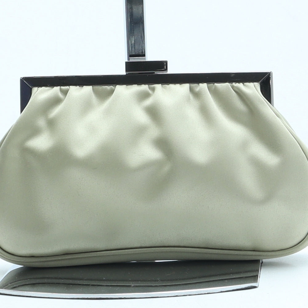 Marks and Spencer Womens Green Polyester Clutch Size Small