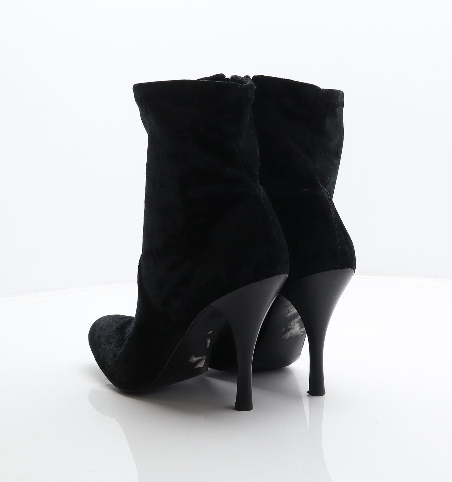 BCBGirls Womens Black Polyester Sock Boot UK 6.5 40