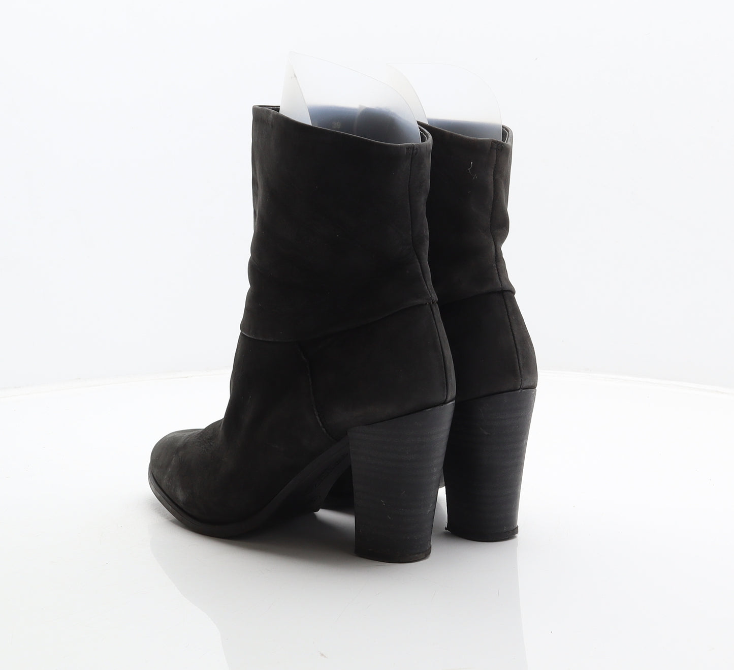 Jones Bootmaker Womens Black Leather Bootie Boot UK 5.5 39