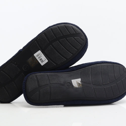 Preworn Boys Blue Polyester Mule Slipper UK 9