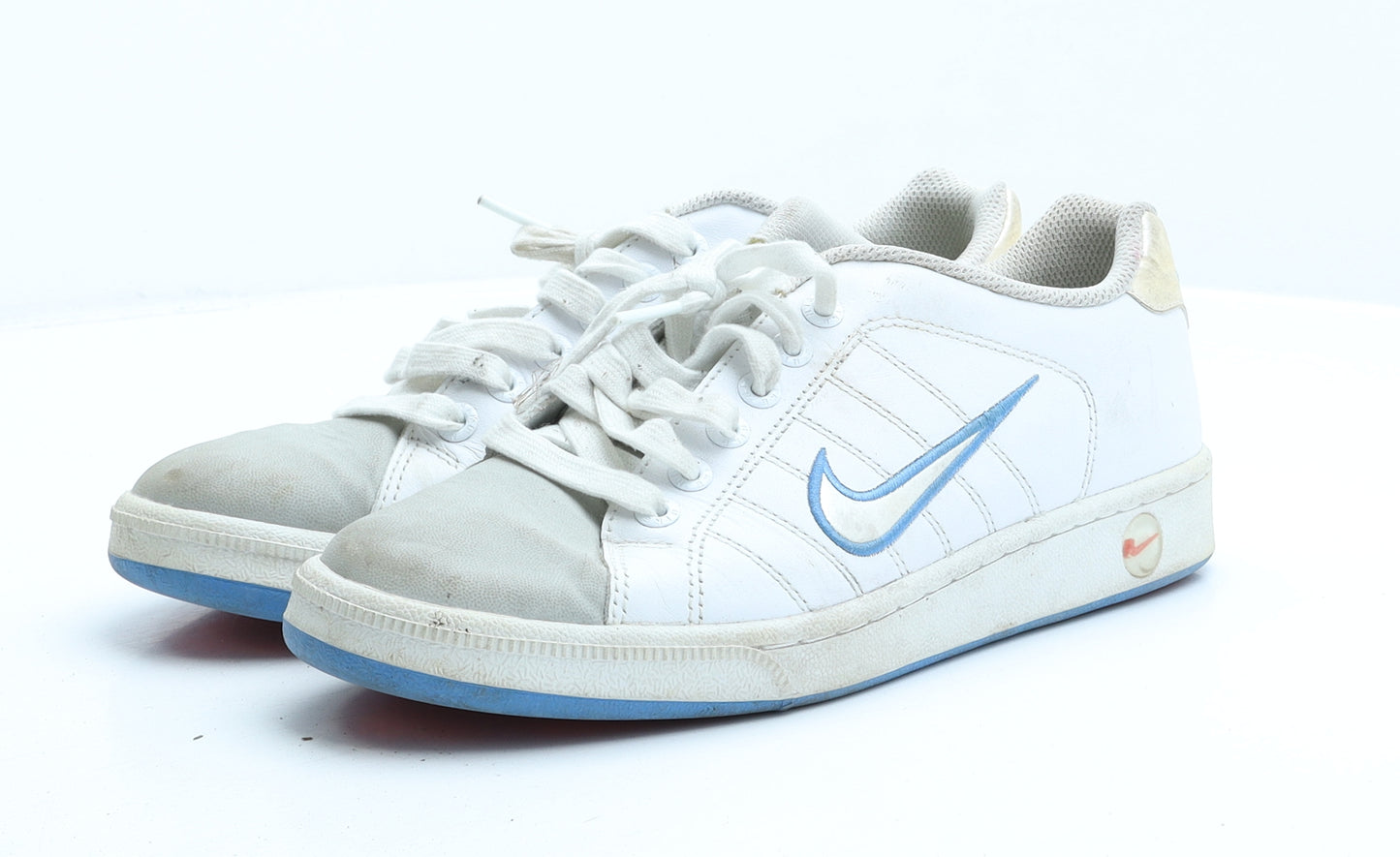 Nike Mens White Polyester Trainer UK 7
