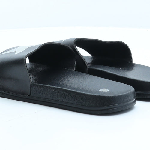 Preworn Womens Blue Rubber Slider Sandal UK 7 40