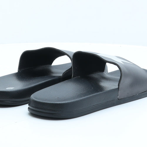 Preworn Womens Blue Rubber Slider Sandal UK 7 40